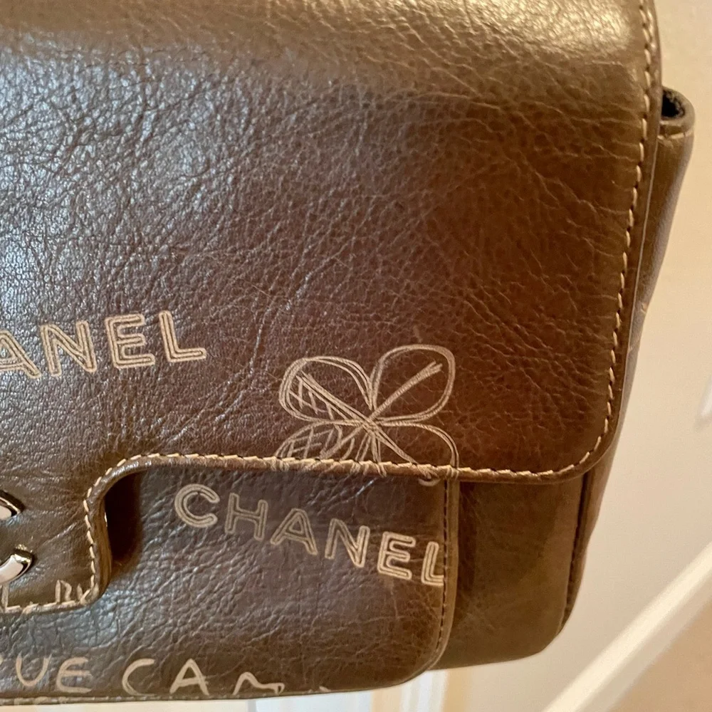 Chanel Mademoiselle Graffiti Flap coco handbag - Picture 3 of 14